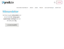 Tablet Screenshot of preik.tv